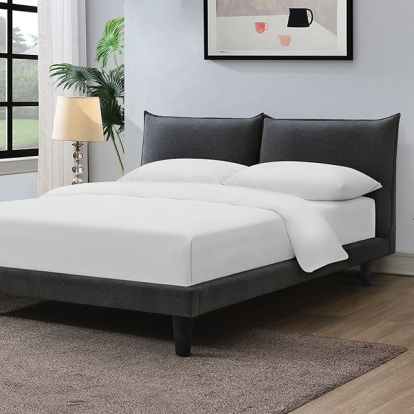 Furniture Of America Verwood Contemporary Gray Bed Model FM71004GY-Queen Bed