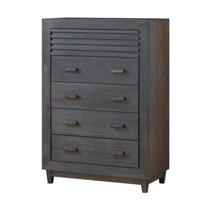 Furniture Of America Griffin Transitional Charcoal Brown Chest Model FM7108DB-C