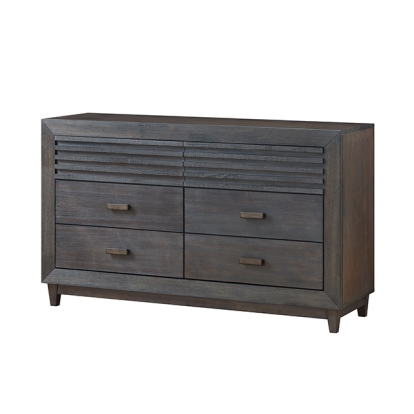 Furniture Of America Griffin Transitional Charcoal Brown Dresser Model FM7108DB-D