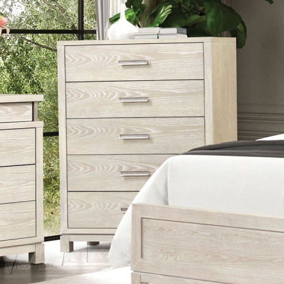 Furniture Of America Lafayette Transitional Weathered Gray Chest Model FM71501GY-C