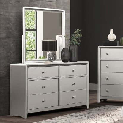 Furniture Of America Bryne Contemporary Champagne Dresser Model FM7170CPN-D