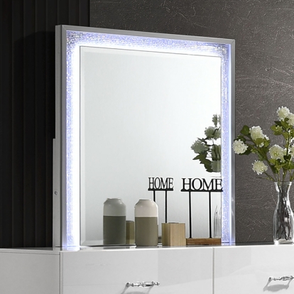 Furniture Of America Stoholm Contemporary White Mirror Model FM72000WH-M