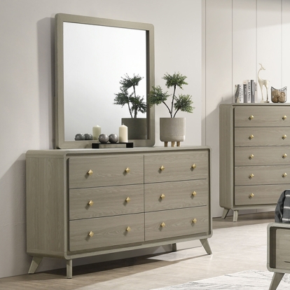 Furniture Of America Rainier Contemporary Gray Dresser Model FM72002GY-D