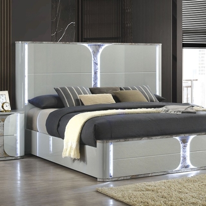 Furniture Of America Cleburne Contemporary Light Gray Bed Model FM72011LG-Twin Bed