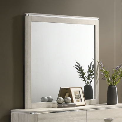 Furniture Of America Farsund Contemporary Dusty Gray Mirror Model FM72013LG-M