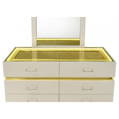 Furniture Of America Lucida Contemporary Beige Dresser Model FM72015BG-D