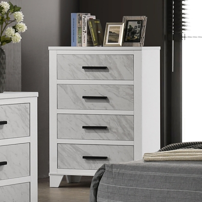 Furniture Of America Darlene Contemporary White Chest Model FM72018WH-C