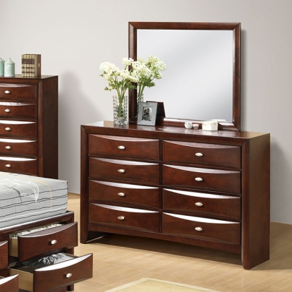 Furniture Of America Zosimo Transitional Dark Cherry Dresser Model FM7210CH-D