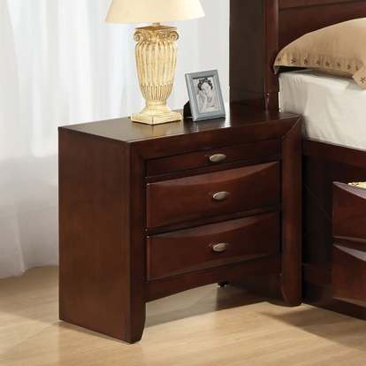 Furniture Of America Zosimo Transitional Dark Cherry Night Stand Model FM7210CH-N
