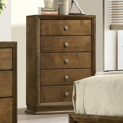 Furniture Of America Kirkham Transitional Walnut Chest Model FM7213WN-C