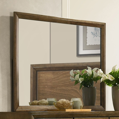 Furniture Of America Kirkham Transitional Walnut Mirror Model FM7213WN-M