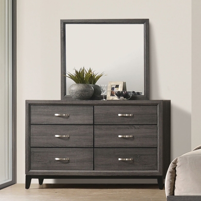 Furniture Of America Errico Contemporary Gray Dresser Model FM7215GY-D