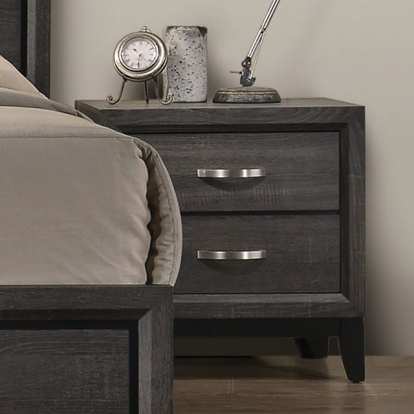 Furniture Of America Errico Contemporary Gray Night Stand Model FM7215GY-N
