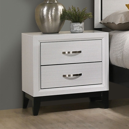 Furniture Of America Errico Contemporary White Night Stand Model FM7215WH-N
