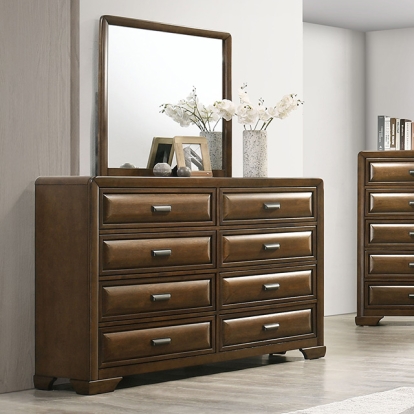 Furniture Of America Caerwys Transitional Brown Dresser Model FM7231BR-D