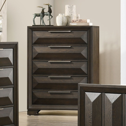 Furniture Of America Hexham Transitional Espresso Chest Model FM7232BR-C