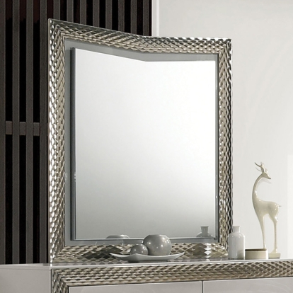 Furniture Of America Ventnor Glam Gray Mirror Model FM7251GY-M