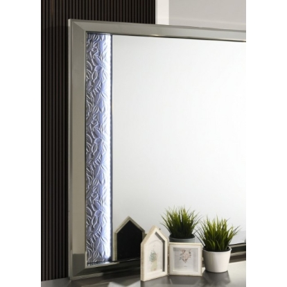 Furniture Of America Leyland Contemporary Dark Gray Mirror Model FM7252DG-M
