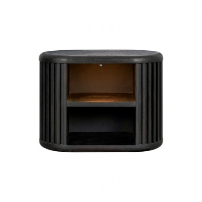Furniture Of America Hildesheim Modern Contemporary Black Nightstand Model FM73000BK-N2