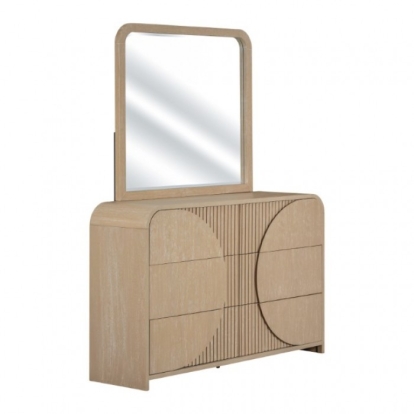 Furniture Of America Tangentry Modern Natural Dresser Model FM73001NT-D