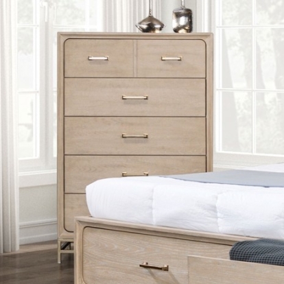 Furniture Of America Sandnes Transitional Solid Wood, Others Light Oak Chest | FM7369AK-C