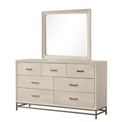 Furniture Of America Sandnes Transitional Light Oak Mirror Model FM7369AK-M