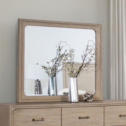 Furniture Of America Sandnes Transitional Light Oak Mirror Model FM7369AK-M