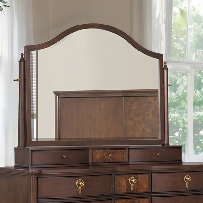 Furniture Of America Westerham Transitional Dark Cherry Mirror Model FM74001CH-M