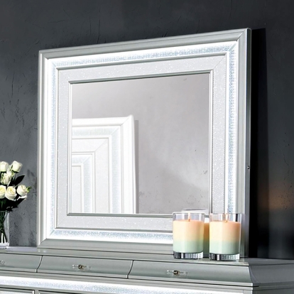 Furniture Of America Galea Glam Gray Mirror Model FM74006SV-M