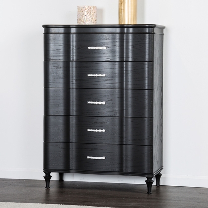 Furniture Of America Melodi Parc Glam Black Chest Model FM7416BK-C
