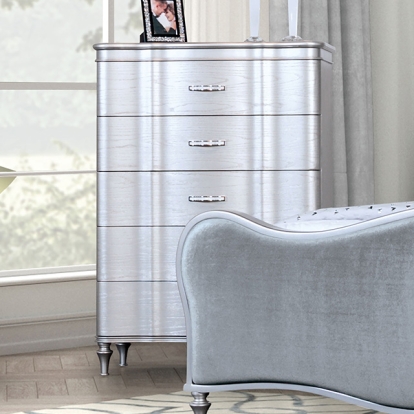 Furniture Of America Melodi Parc Glam Silver Chest Model FM7416SV-C