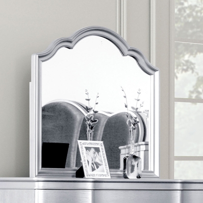 Furniture Of America Melodi Parc Glam Silver Mirror Model FM7416SV-M