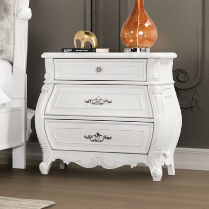 Furniture Of America Valentini Traditional White Night Stand Model FM7419WH-N