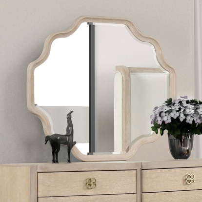 Furniture Of America Candra Transitional Natural Oak Mirror Model FM7424AK-M