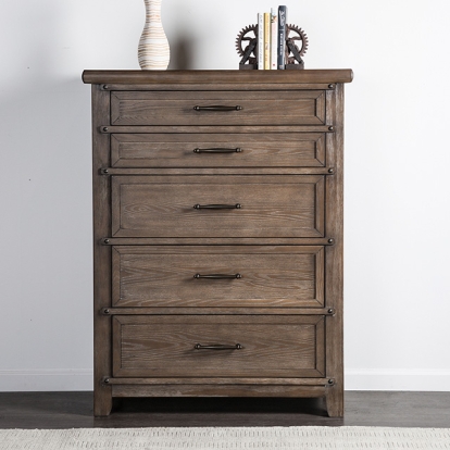 Furniture Of America Merthyr Transitional Brown Chest Model FM7431BR-C