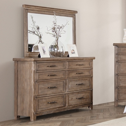 Furniture Of America Merthyr Transitional Brown Dresser Model FM7431BR-D