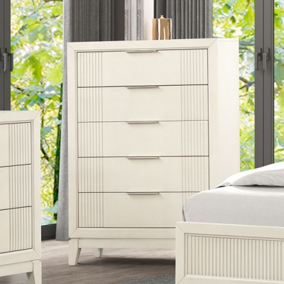 Furniture Of America Isadore Transitional Antique White Chest Model FM7700WH-C