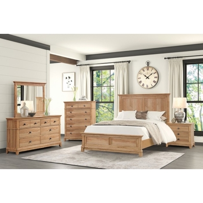 Furniture Of America Mchenry Farmhouse Natural Oak Chest Model FM7706NT-C