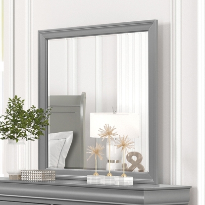 Furniture Of America Louis Philippe Transitional Gray Mirror Model FM7866GY-M