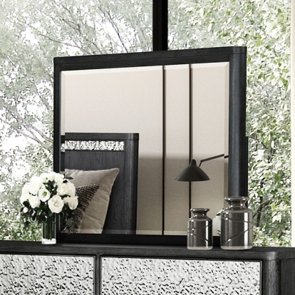 Furniture Of America Sterling West Modern Contemporary Ash Gray Mirror Model FM79001ES-M