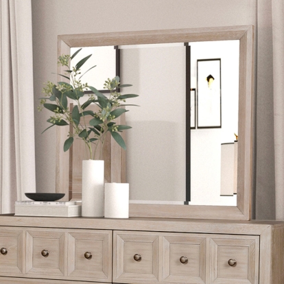 Furniture Of America Hatton Cross Modern Classic Tawny Mirror Model FM79011NT-M