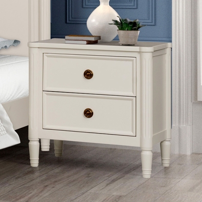 Furniture Of America Altamira Modern French White Nightstand Model FM79012WH-N