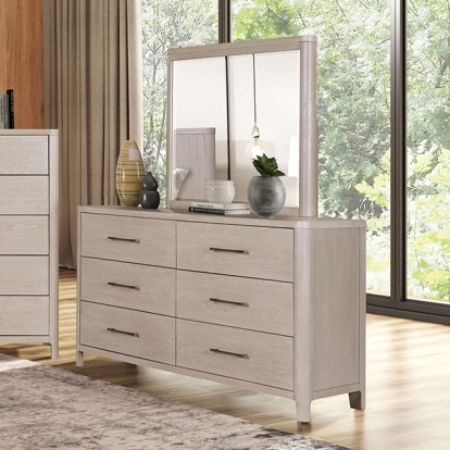 Furniture Of America Fareham Modern Oak Dresser Model FM79013AK-D