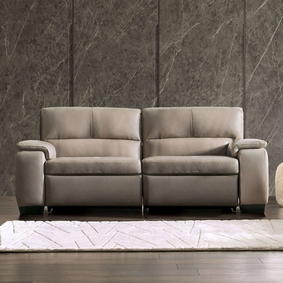Furniture Of America Balderico Transitional Taupe Power Sofa Model FM90001TP-SF-PM-PK