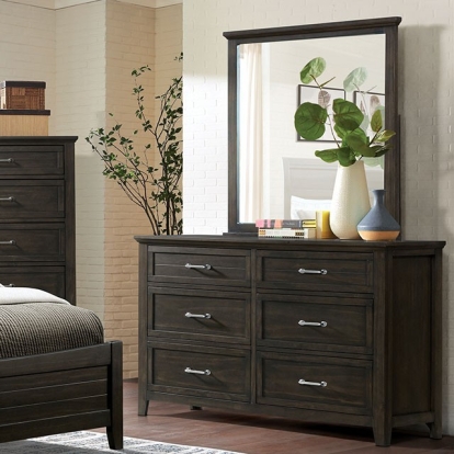 Furniture Of America Alaina Transitional Walnut Dresser Model FOA7916D