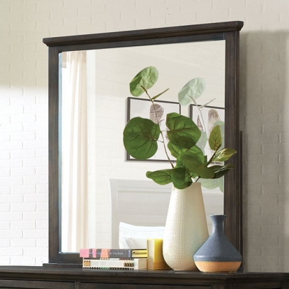 Furniture Of America Alaina Transitional Walnut Mirror Model FOA7916M