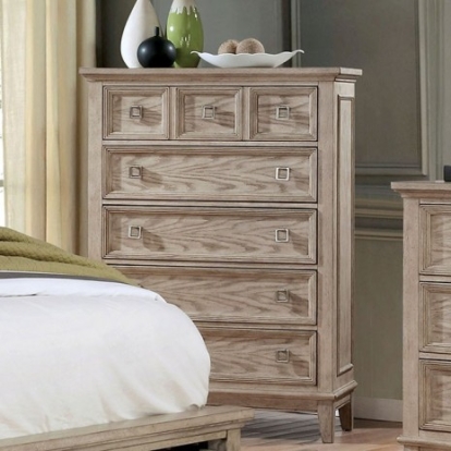 Furniture Of America Lillian Transitional Solid Wood, Wood Veneer, Others Natural Tone Chest | FOA7925C