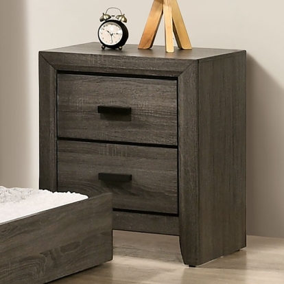 Furniture Of America Roanne Transitional Gray Night Stand Model FOA7927N