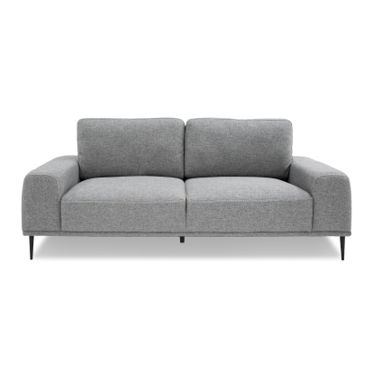 Divani Casa Fonda Modern Grey Fabric Sofa Grey Sofa 80443 VGMB-2123-SOFA-GRY