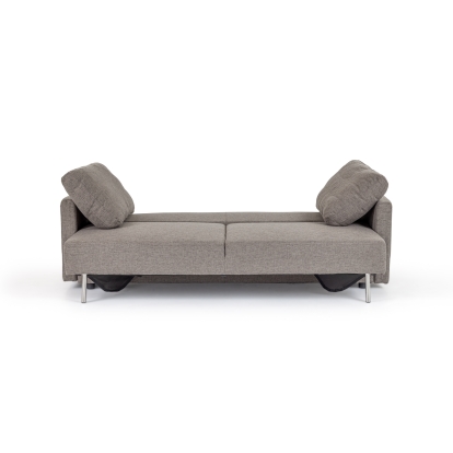 Divani Casa Fredonia Modern Grey Fabric Sofa Bed Grey Sofa Bed 81769 VGMB-1901-GRY